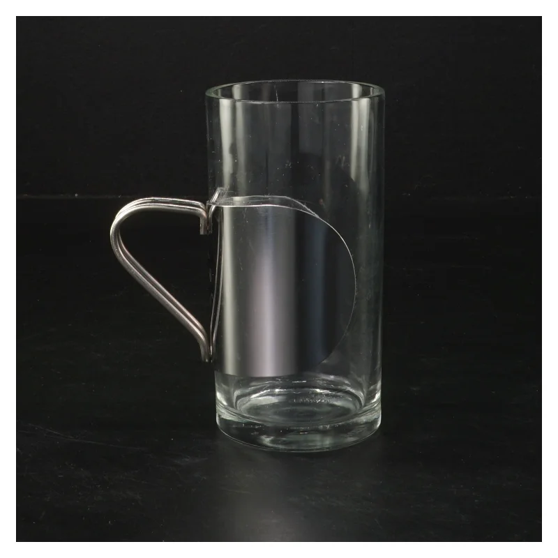 Glas med aftagelig hank (str. Ø 6x12,5 cm)
