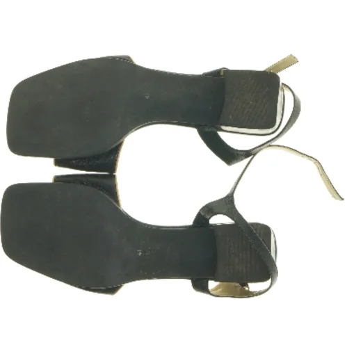 Sort hælsandal (str. 41 )