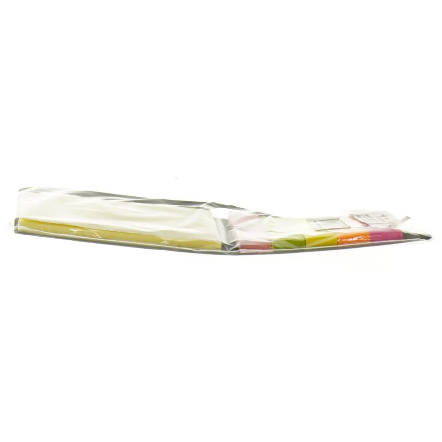 Noteshæfte med farvede faner fra Tiger (str. 15x7 cm)