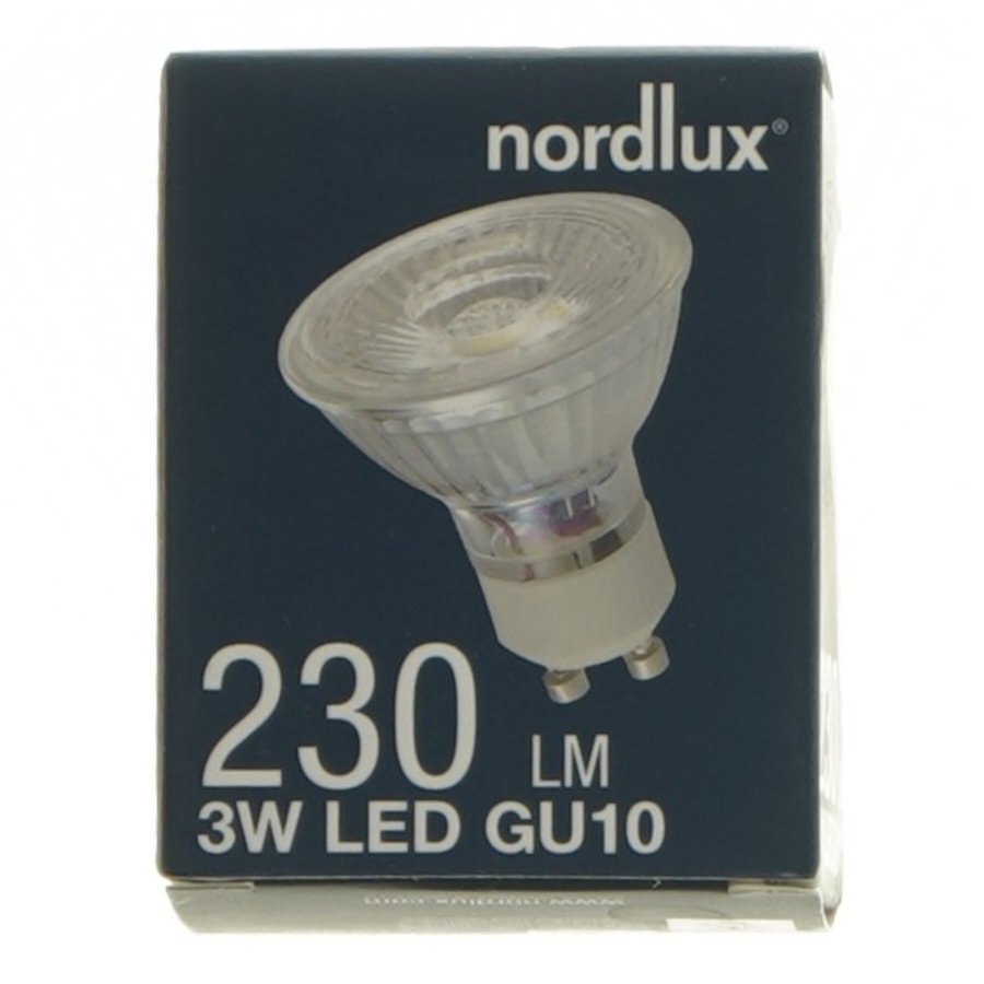 LED pære GU10 3W fra Nordlux (str. 5,5 cm)
