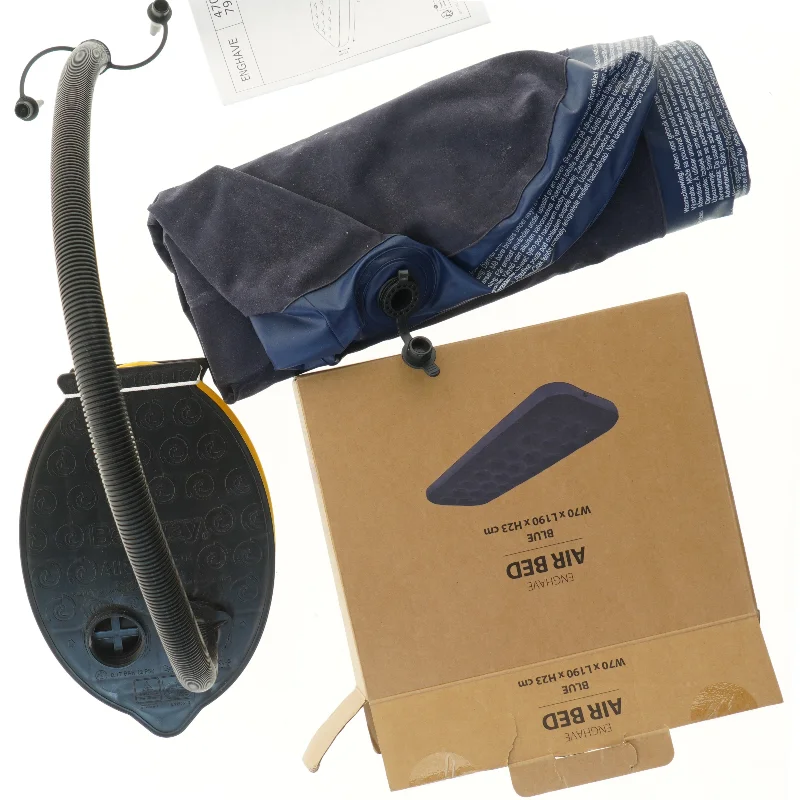 Luftmadras og fodpumpe