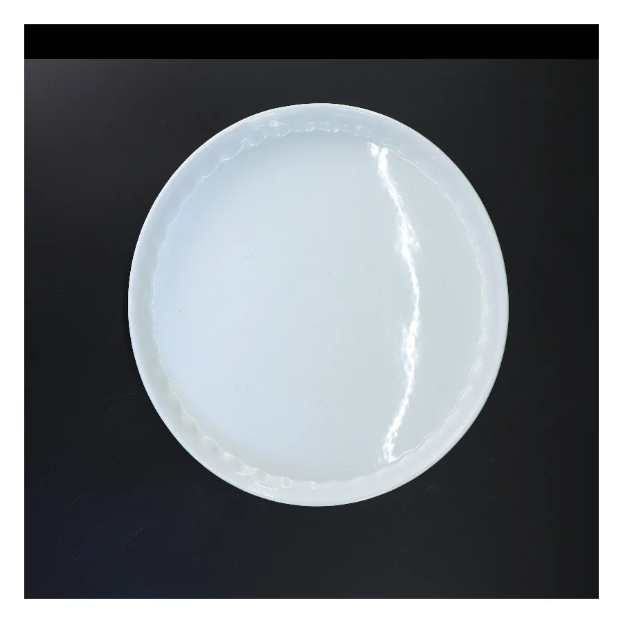 Rund porcelænsform fra IKEA (str. Ø 29 cm)