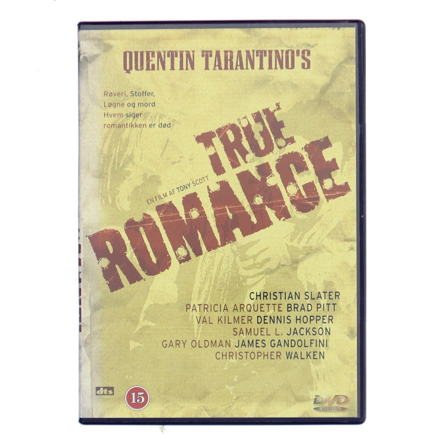 True Romance med Christian Slater (DVD)