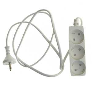 Stikdåse med 3 udtag fra Elworks (str. 160 cm)