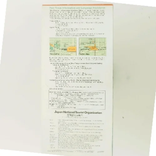 Tourist Map of Japan (Bog)