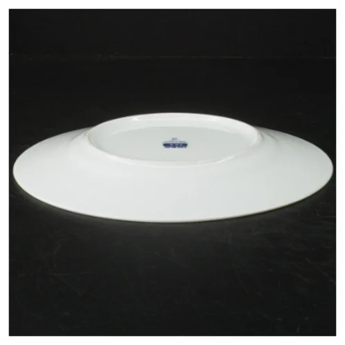 Hvid middagstallerken fra IKEA (str. Ø. 21,5 cm)