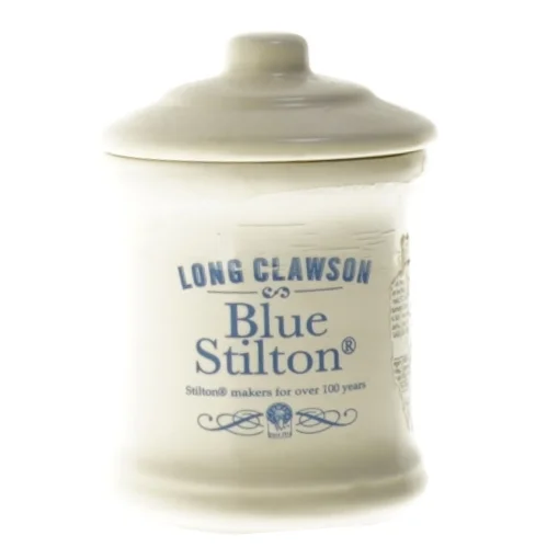 Keramisk krukke med låg fra Stilton (str. 11 cm)