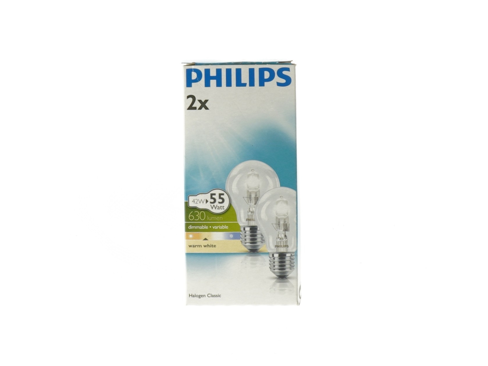 Philips 55 watt halogenpærer fra Philips (str. 55 watt)