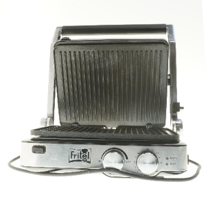 Elektrisk grillpresse fra Fritel (str. 32x28,5 cm)