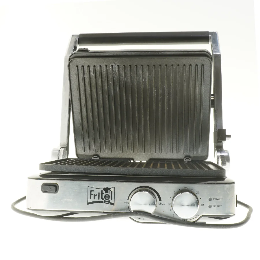 Elektrisk grillpresse fra Fritel (str. 32x28,5 cm)