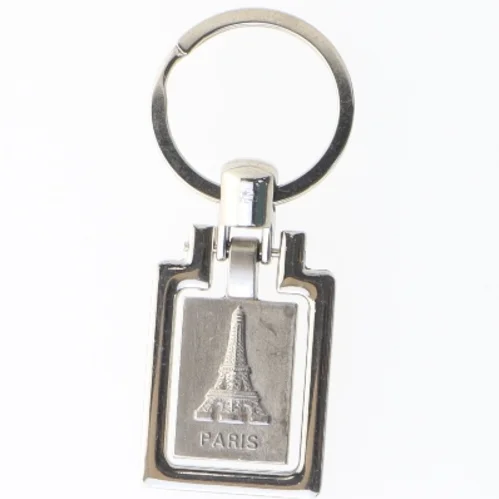 Nøglering med Paris-motiver (str. 8 cm)