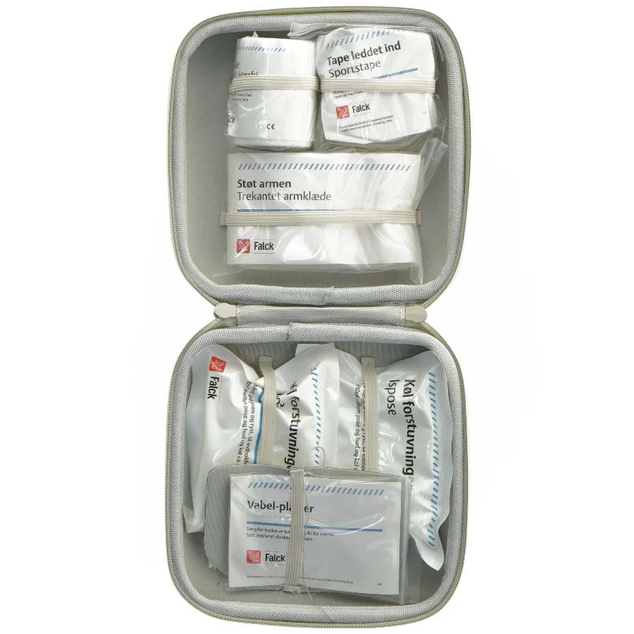 Førstehjælpssæt Falck Sport fra Falck (str. 18x18x7 cm)