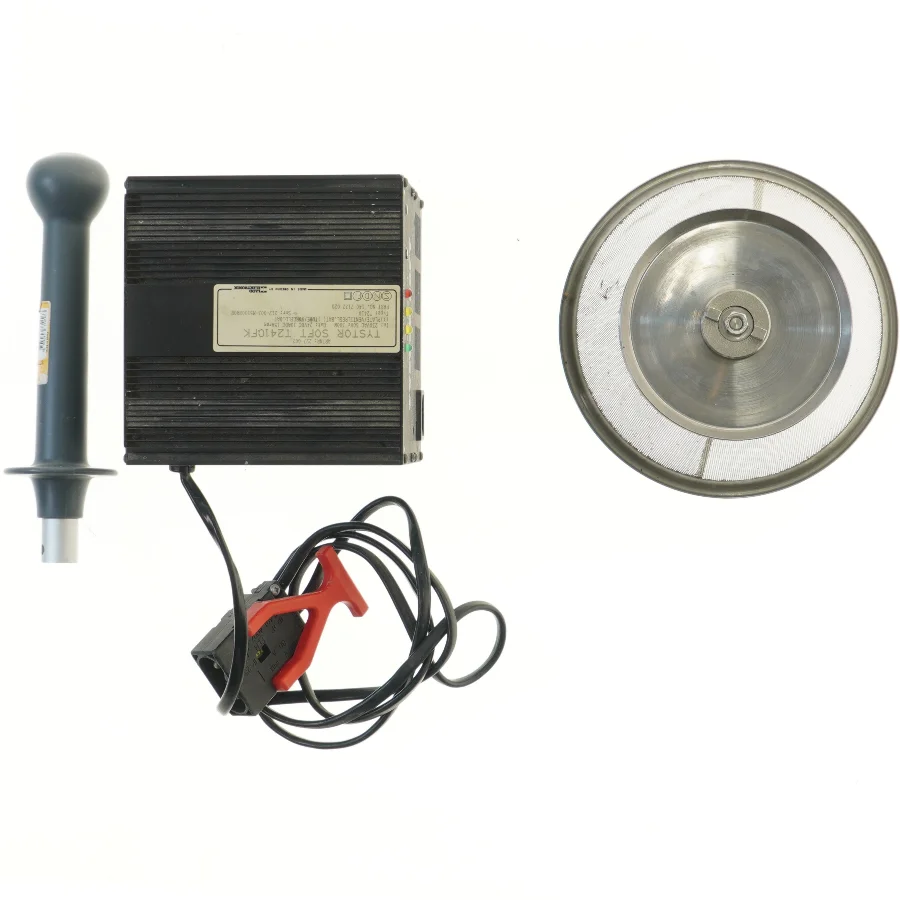 Elektronisk lader og tilbehør (str. 16x14x16 cm)