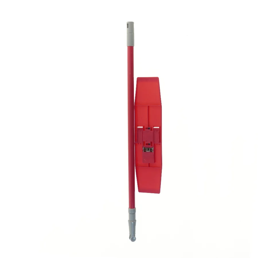 Rød moppe med justerbart skaft (str. 75 cm)