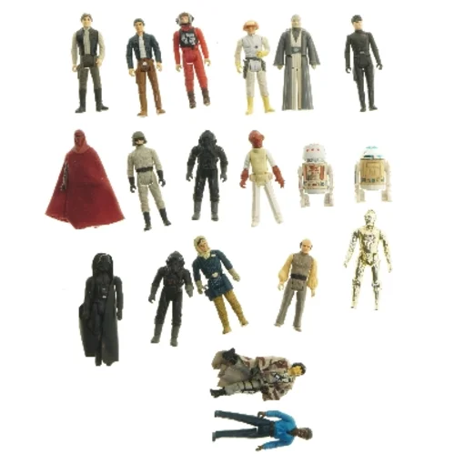 Samling af figurer fra star wars (str. 11 cm)