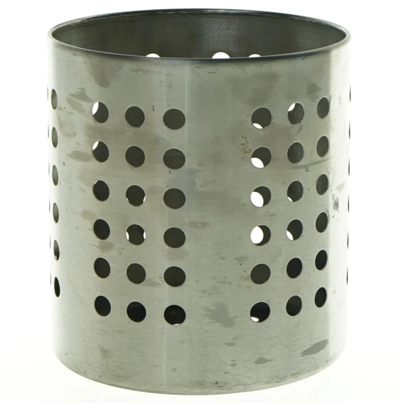 Rustfrit stål bestikholder fra IKEA (str. 13. x 12 cm)
