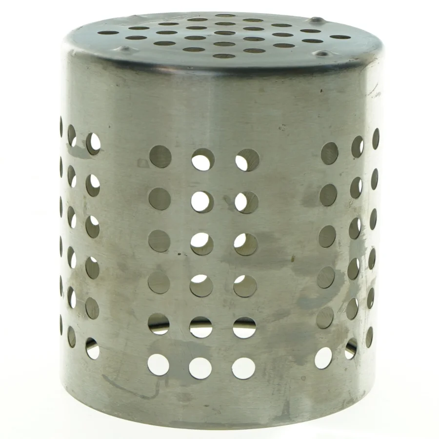 Rustfrit stål bestikholder fra IKEA (str. 13. x 12 cm)