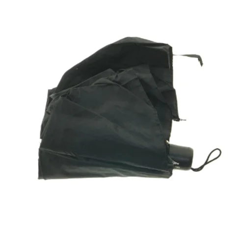 Sort sammenklappelig paraply (str. 24 cm)