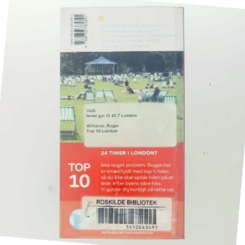 Top 10: 24 Timer i London af Roger Williams (Bog)