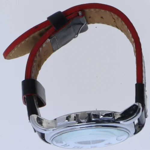 Herreur med sort urskive fra Gecco (str. Ø 5 cm)