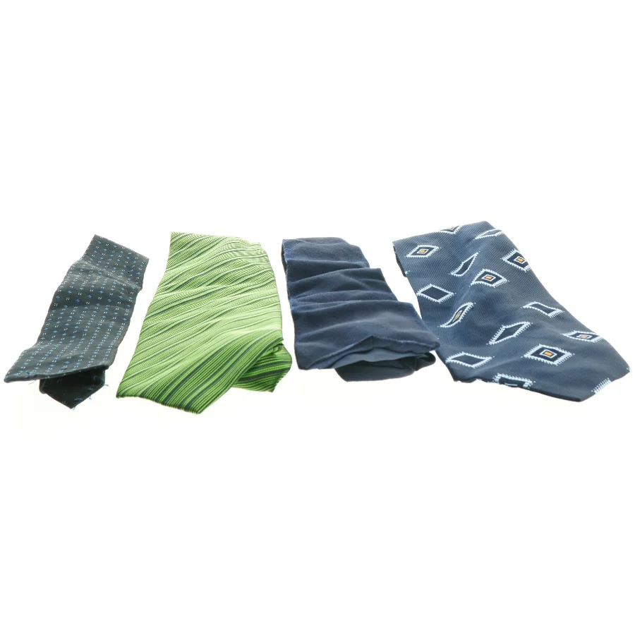 Sæt med fire slips (str. 120 cm)