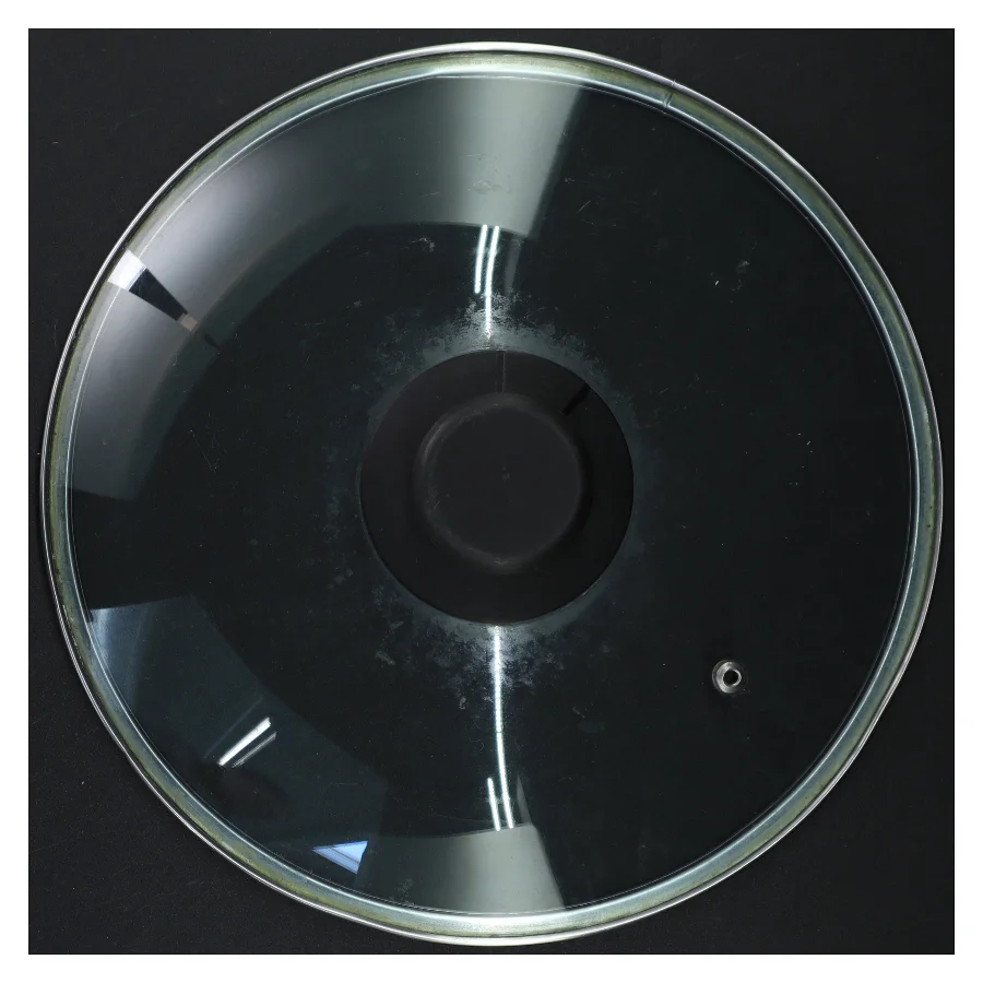 Glaslåg til gryde eller pande (str. Ø. 27 cm)