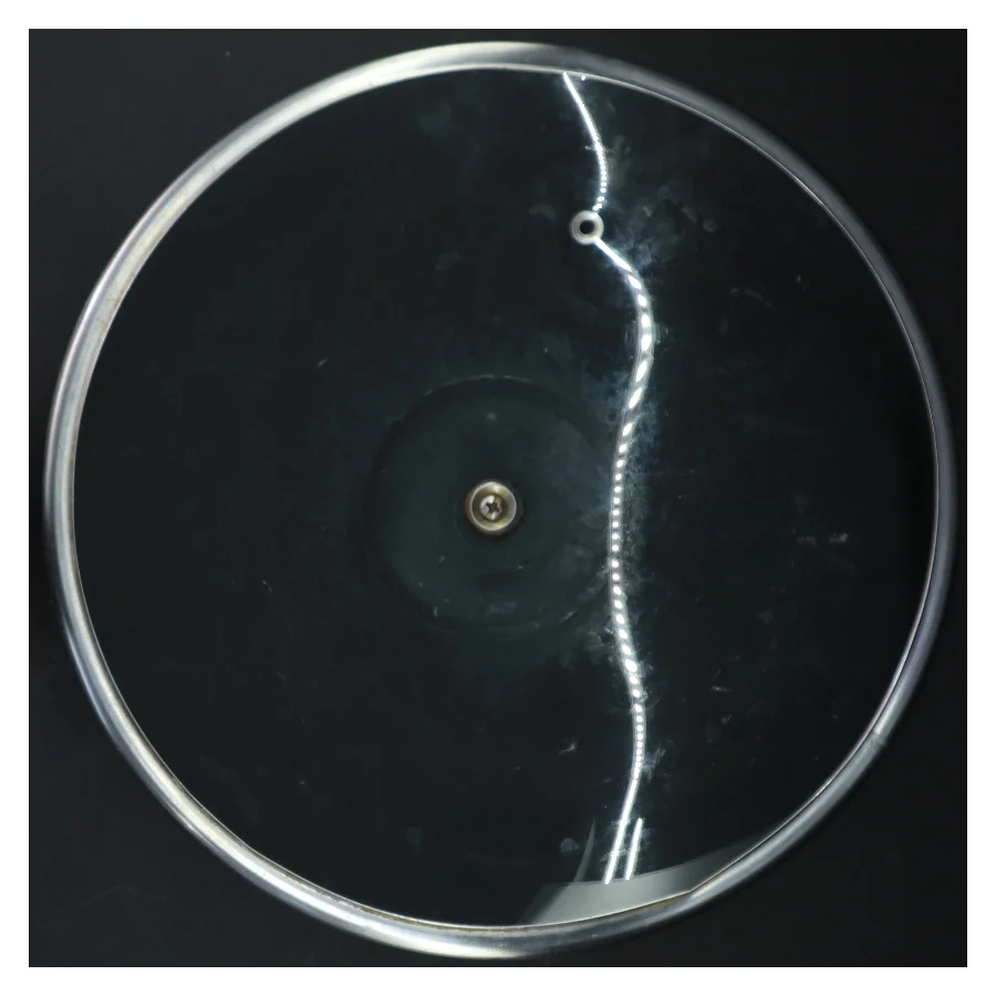 Glaslåg til gryde eller pande (str. Ø. 27 cm)