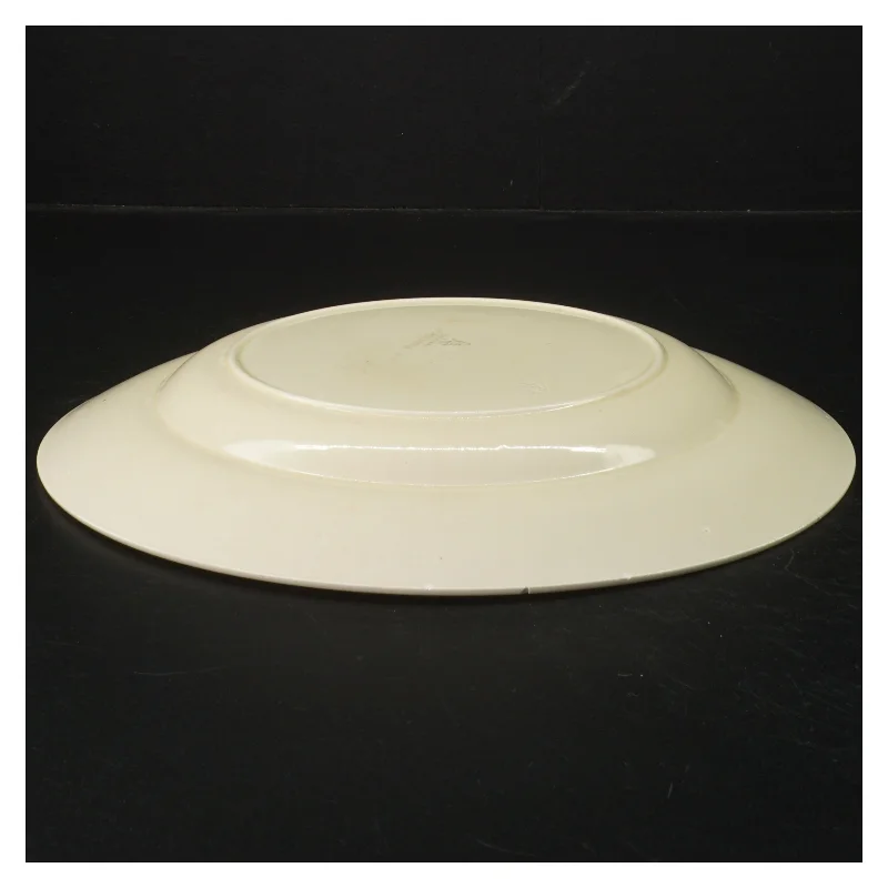 Porcelænstallerker med blomstermotiv