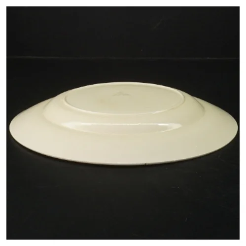 Porcelænstallerker med blomstermotiv (str. 25 cm)