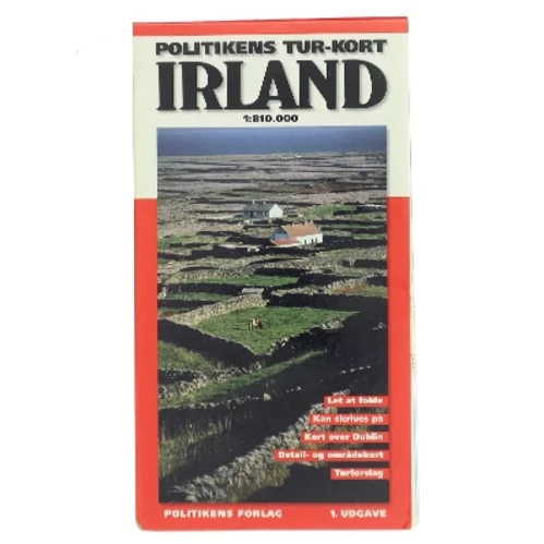 Politikens Tur-kort Irland (Bog)