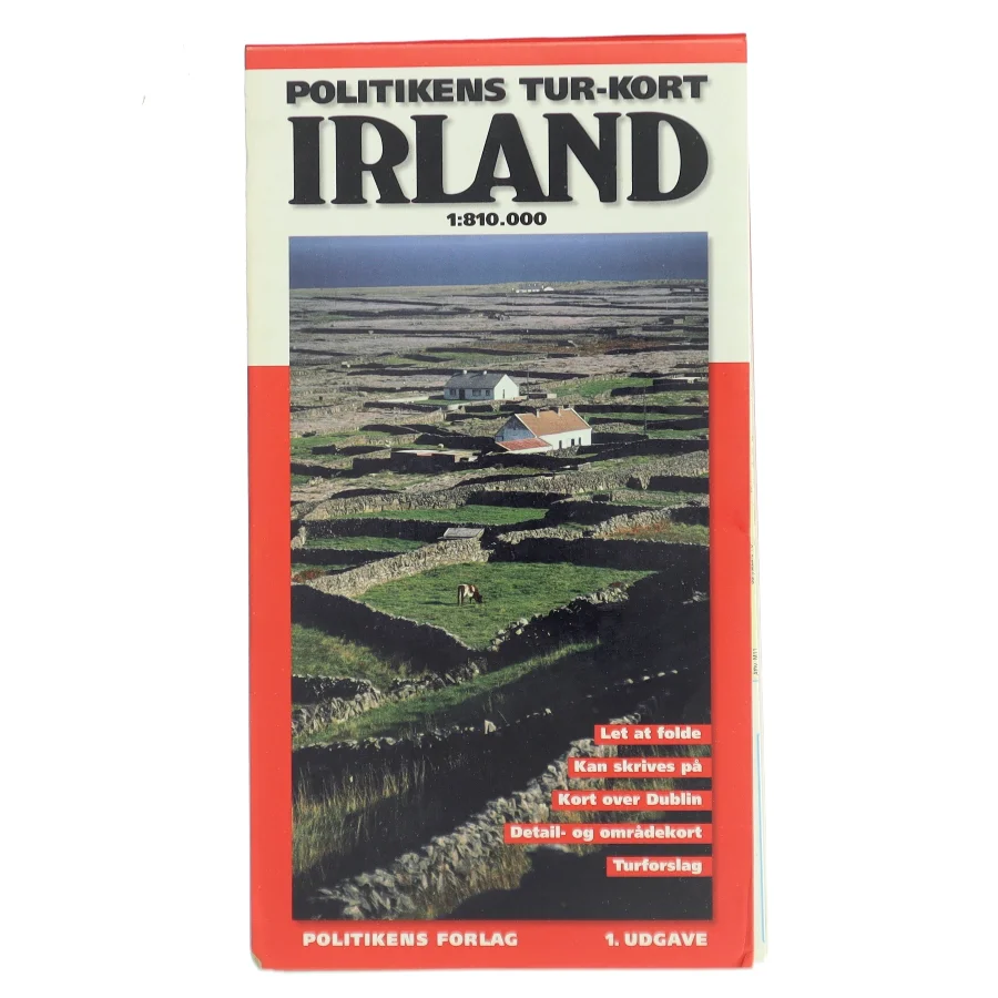 Politikens Tur-kort Irland (Bog)