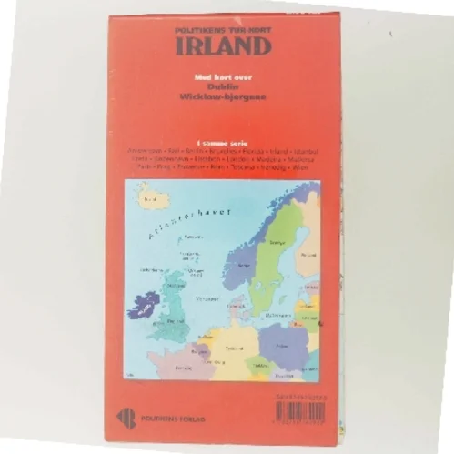 Politikens Tur-kort Irland (Bog)
