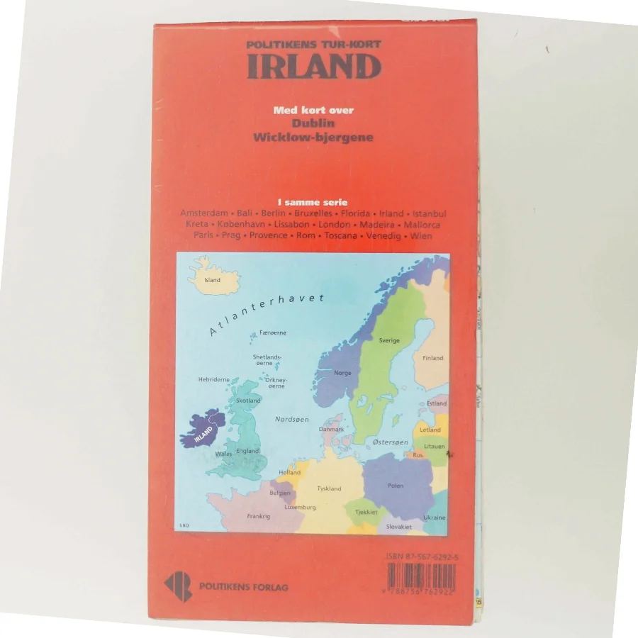 Politikens Tur-kort Irland (Bog)