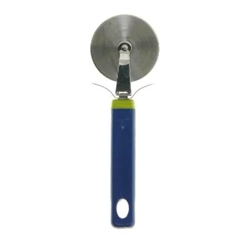 Pizzahjul med blå håndtag (str. 20 cm)