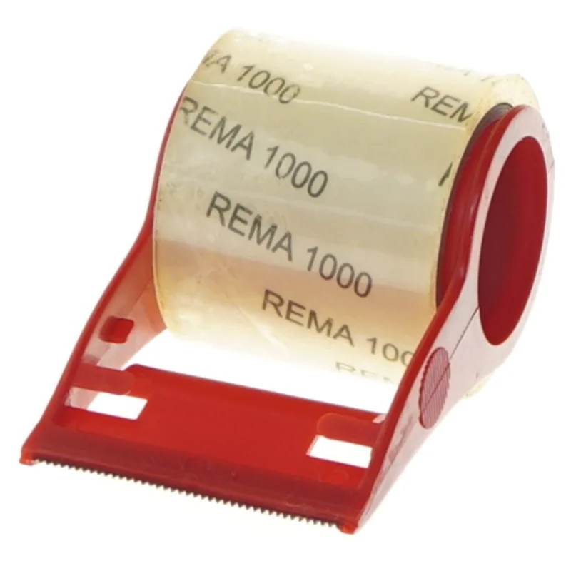 Tape dispenser med klar tape (str. 10x5,5 cm)