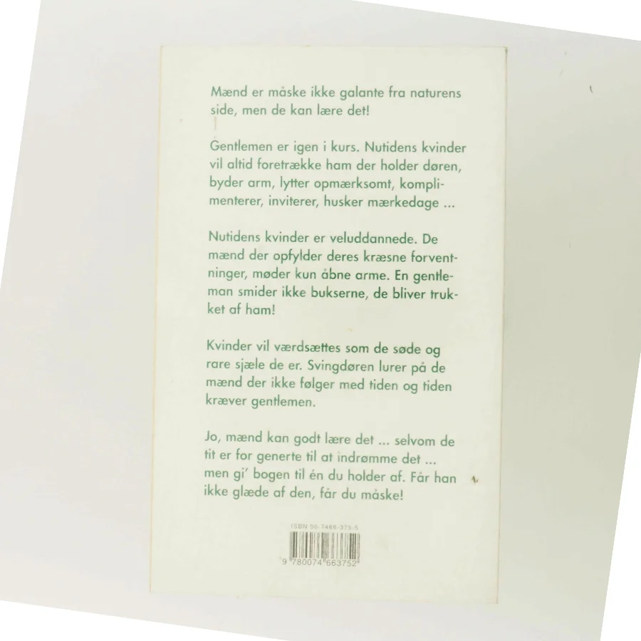 Den galante mandschauvinist af Bjarne Castella (Bog)