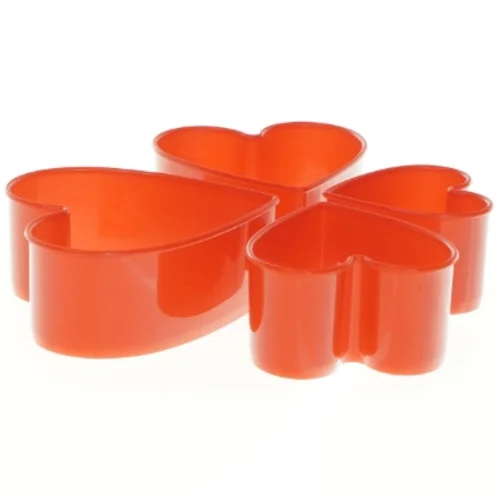 Udstiksforme til bagning, hjerteformet (str. 9x9 cm)
