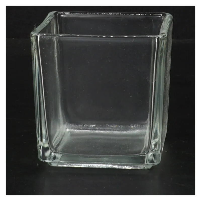 Glas vase (str. 8x8 cm)