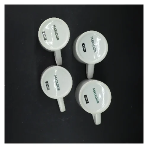 Porcelænskrus med tekst fra Matador (str. Ø 8x9 cm)