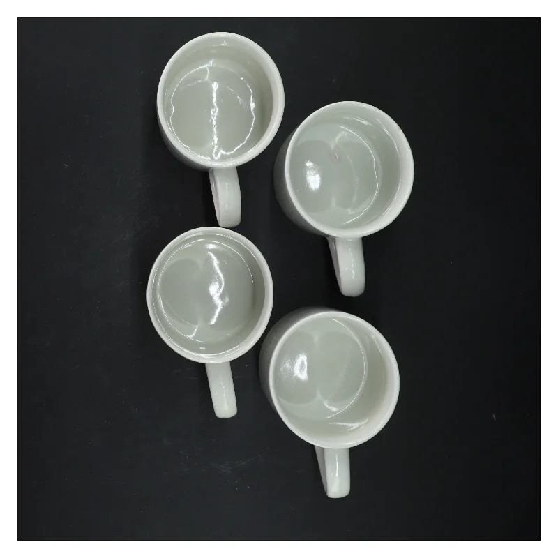 Porcelænskrus med tekst fra Matador (str. Ø 8x9 cm)