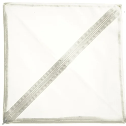 Opbevaringspose med lynlås (str. 28x28x13 cm)