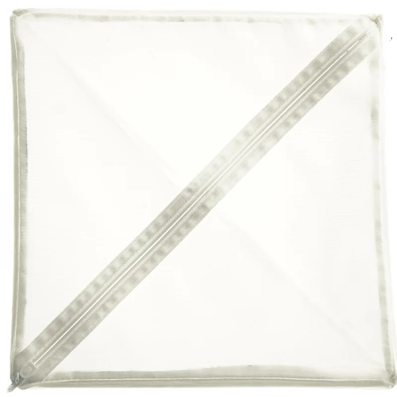 Opbevaringspose med lynlås (str. 28x28x13 cm)