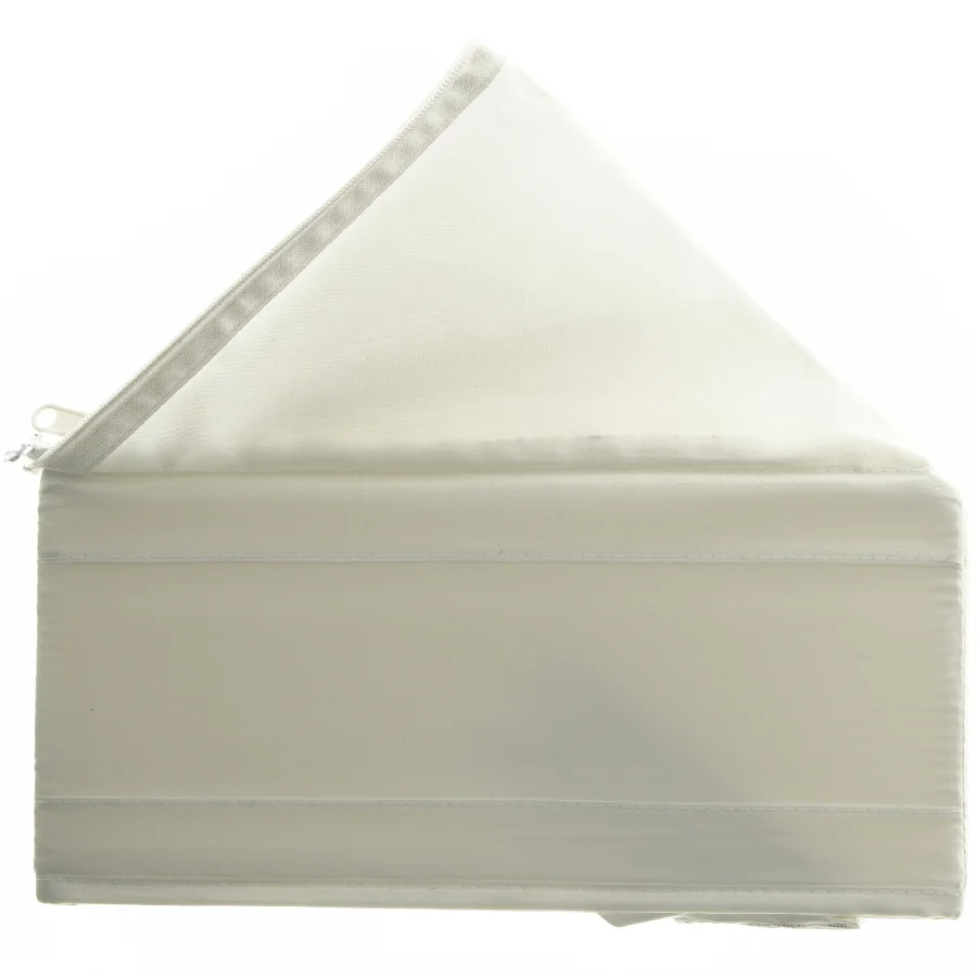 Opbevaringspose med lynlås (str. 28x28x13 cm)