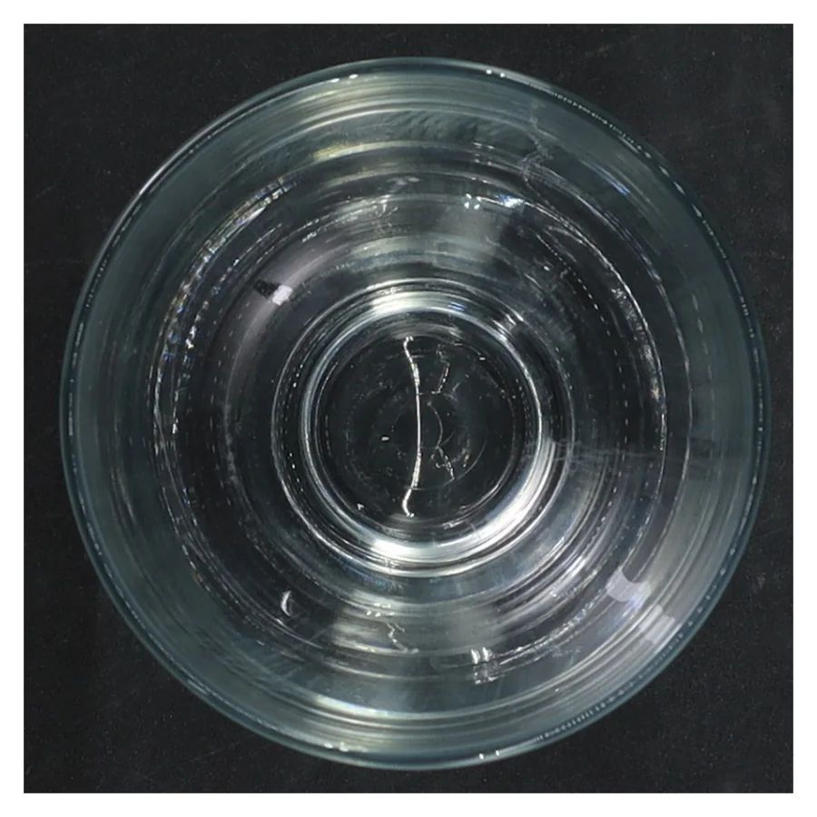 Glas (str. H. 11 cm)