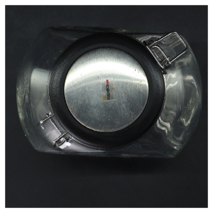  Glas med låg fra Cado (str. 19 cm)