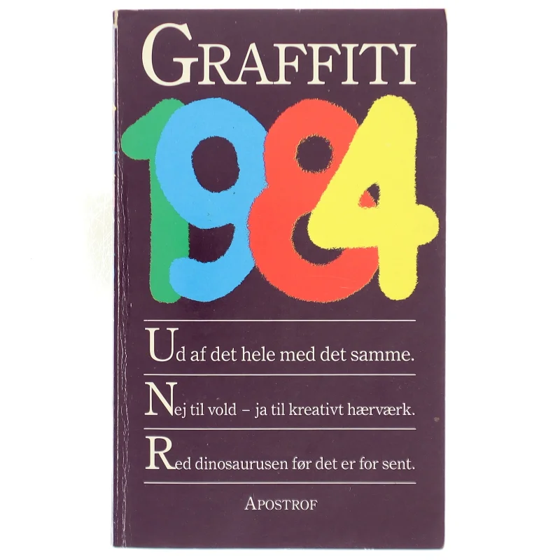 Graffiti 1984 Bog fra Apostrof