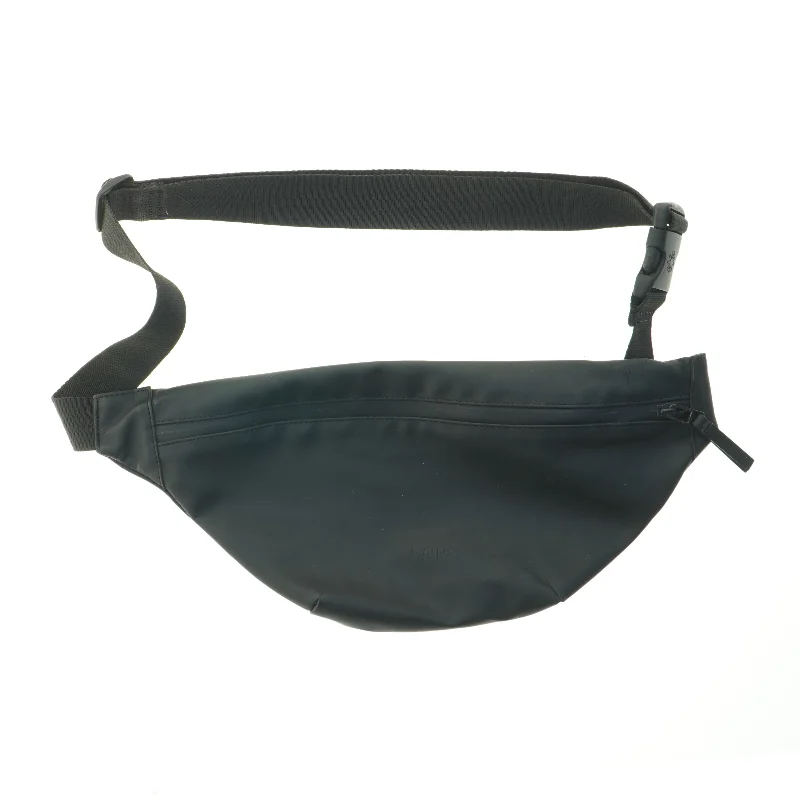 Sort bæltetaske fra Rains (str. 45x20 cm)