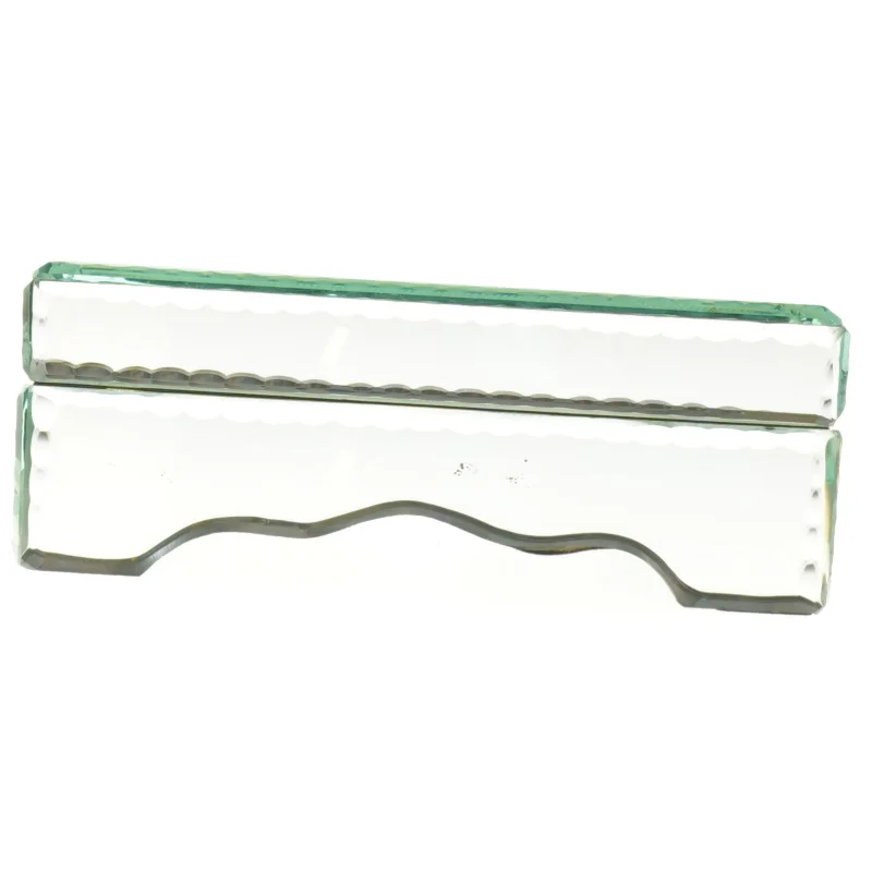 Glas smykkeæske (str. 18x13x7 cm)