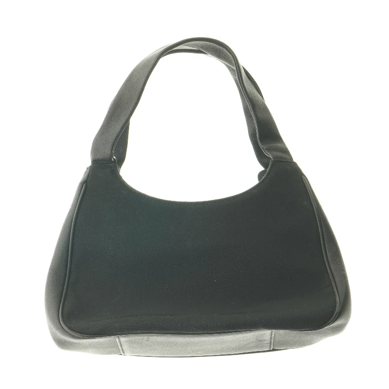 Sort håndtaske med dekoration fra Brighton (str. 18x28x12 cm)