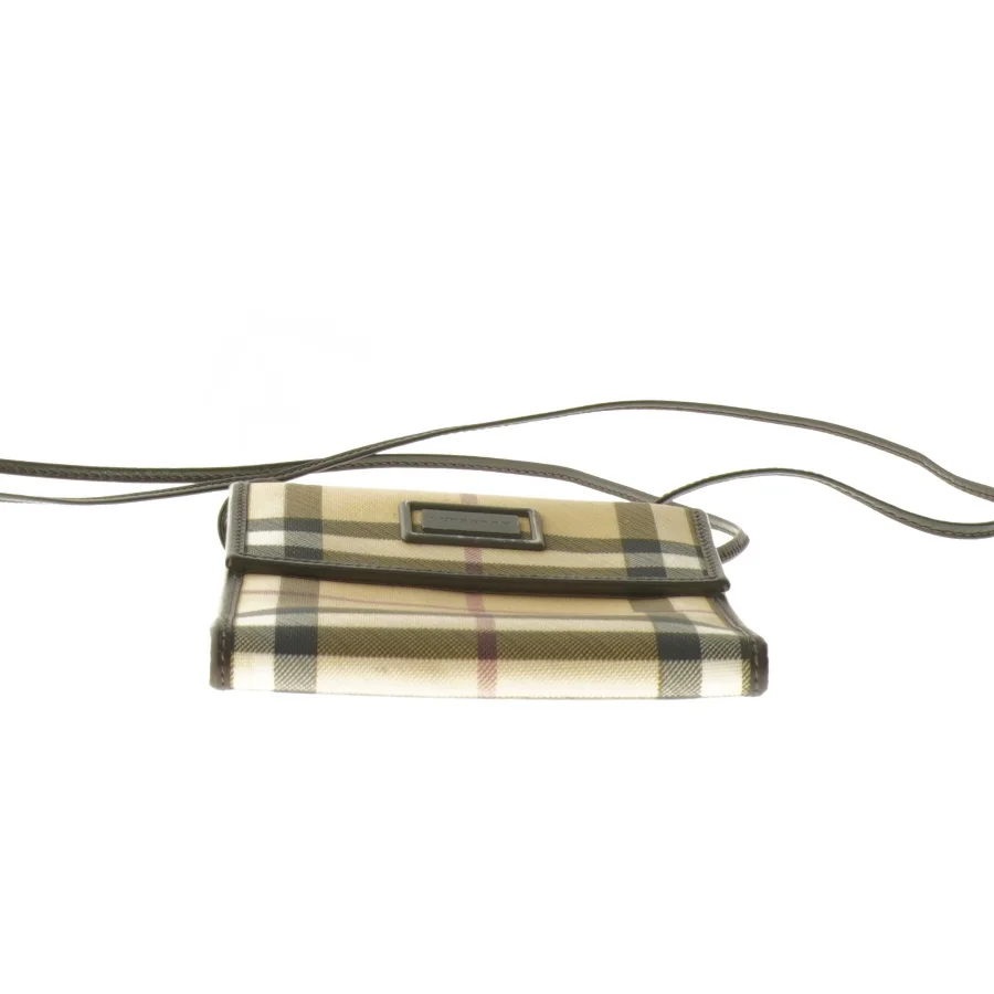 Burberry pung med ternet mønster fra Burberry (str. 14x11,5 cm)